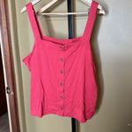 Market & Spruce NWT Stitch Fix  Button Front Tank Blouse Size 1X Photo 2