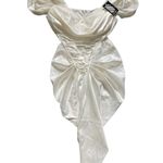 Blithe LA NWT  Off Shoulder Corset Wedding Dress in Ivory Photo 0