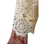 Cara Cara Marsielle Crochet Cotton Midi Dress Cream NWT Size XS Photo 6