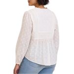 Torrid Clip Dot Mixed Eyelet Yoke Detail Top Photo 1