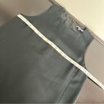 Vince  leather trim strapping black sheath dress with pockets, size 4, NWOT Photo 9