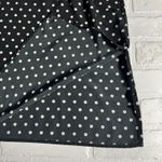 Maggie Barnes Blouse Top Womens 4X Black Polka Dot Short Sleeve Relaxed Fit Boxy Photo 7