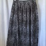 Cathy Daniels VTG size large black snake print skirt Photo 5
