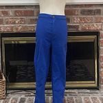 Swank bright blue high waisted skinny jeggings / L / Excellent condition Photo 4