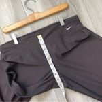 Nike Y2K Leggings mid-rise wide leg bootcut yoga womens Brown (large) vintage Photo 4