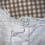 American Eagle White Lace  Top Photo 1