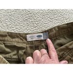 Old Navy Heritage Straight/Droit Women's Crop Pants Olive Green Size 8 Photo 4