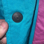 Vintage Blizzard ski Jacket Coat pi k Turquoise women's XL Blue Photo 2