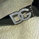 DG Black Sunglasses with Glitter lettering SILVER Photo 1