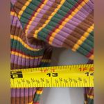 Reformation  Mod Sweater Dress Gabriel Stripe Size Medium 70s 80s Retro y2k boho Photo 4