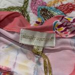 Simply Southern  small sleeveless trapeze dress pink cow skulls purple tassels Photo 5