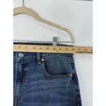 Evereve High Rise Straight Leg Jeans Medium Wash Size 30 Clean Girl Classic Photo 4