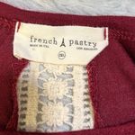 French Pastry Burgundy Elephant Graphic Tee Photo 6