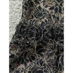 Balenciaga  Black & Gold Lace Sleeveless Mini Dress US6, FR38 Photo 11