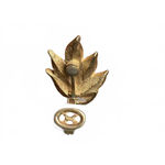 Trifari Vintage  Lotus Flower Clip-On Earrings Photo 3