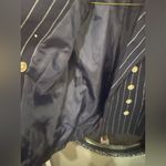 American Living  Navy Pinstripe Jacket Photo 5