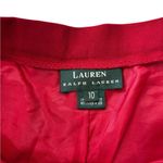 Ralph Lauren Vintage Lauren  red fully lined worsted wool dress pants size 10 Photo 5