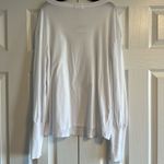 LAmade Women’s White Long Sleeve Crewneck Top, Size L Size L Photo 4