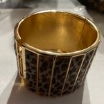 Cheetah Cuff Bracelet, Leopard Cuff Bracelet, Portugal Jewelry, Brown Photo 0