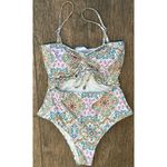 Billabong  Summerside Drew Bandeau One-Piece Swimsuit Size Medium Photo 8