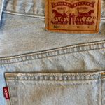 Levi's Levi’s 501 High Rise Denim Shorts Sz 24 Light Wash Cotton Distressed Button Fly Photo 5