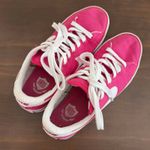 Nike Pink Canvas Sneakers Women's Size 8 Low Top Athletic Shoes BRS 378339-612 Photo 4