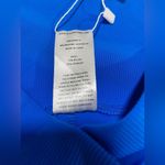 NWT Wilo The Label blue/red ribbed biker shorts size/M Size M Photo 4