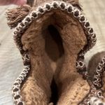 MUK LUKS Amira Slipper Boots with Furpa Lining in EUC Brown Size undefined Photo 7