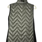Calvin Klein Performance Puffer Vest Women L Green Premium Down Filling Pockets Size L Photo 1