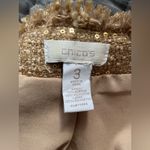 Chico's Elegant Gold Sequin CHICO’ S Jacket☀️☀️☀️ Photo 10
