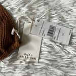 Good American New Always fits tiny ties top in bronze brown001 size S/M Photo 7