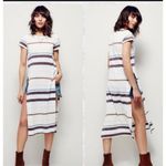 Free People  NWT too legit side slit maxi shirt coverup small Photo 1