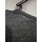 Vera Wang Simply Vera  Grey Knit Wrap Dress Size Large Photo 4