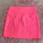 Garage Neon Pink Faux Leather Mini Skirt Photo 0