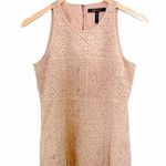 BCBGMAXAZRIA Y2K Top Women’s Size Small Faux Suede Sleeveless Tank Tan Beige Photo 1