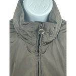 Laundry by Shelli Segal Chocolate Brown Rain Coat Tucked In Hood S Jacket Photo 3