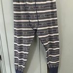 The Great X Eddie Bauer Womens Base Layer Pants Cotton Long Johns Small Camping Blue Photo 3