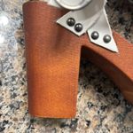 Steve Madden Madden Girl White Leather Strappy Sandals Mules Size 7-7.5 EUC #CL-64 Photo 4