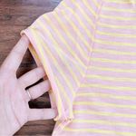 Free People • Night Sky Tee pink stripe Summer Rose baby t shirt Photo 8