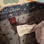 Gloria Vanderbilt  Denim Polka Dot Shorts 12 Photo 3