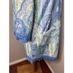 J. McLaughlin  X Filipa De Abreu Portugal Blue Maya Terry Cloth Dress Large L Photo 4