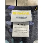 Minions Gray/Multi Graphic Scrub Top V Photo 2
