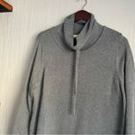 Akini Dakini Funnel Neck Sweater Tunic Gray Cotton Cowl Neck Size 2X Photo 1
