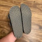 Birkenstock Arizona Gray Sandals Sz 7-7.5/40 Two Strap Adjustable Buckle Slides Photo 5