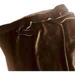 Bobi Los Angeles by Revolve Velvet Ruched Midi Skirt Photo 5