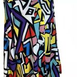 Big Dart Amazon geometric womens blouse multicolor size XXL Photo 5