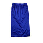 Talbots Petites Long Formal Satin Skirt with Pockets and back slit opening 12P Photo 71