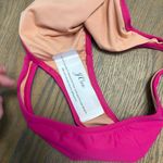 J.Crew Bright Pink 1989 Heritage Bikini Bottom Cheeky Medium Vacation High Leg Photo 8