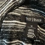 White House | Black Market  striped cowl neck long sleeve‎ top women’s medium Photo 3