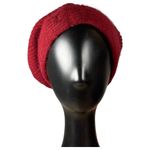 Adora Red Burgundy Slouchy Beanie Angora Blend One Size NEW with Tags Photo 2